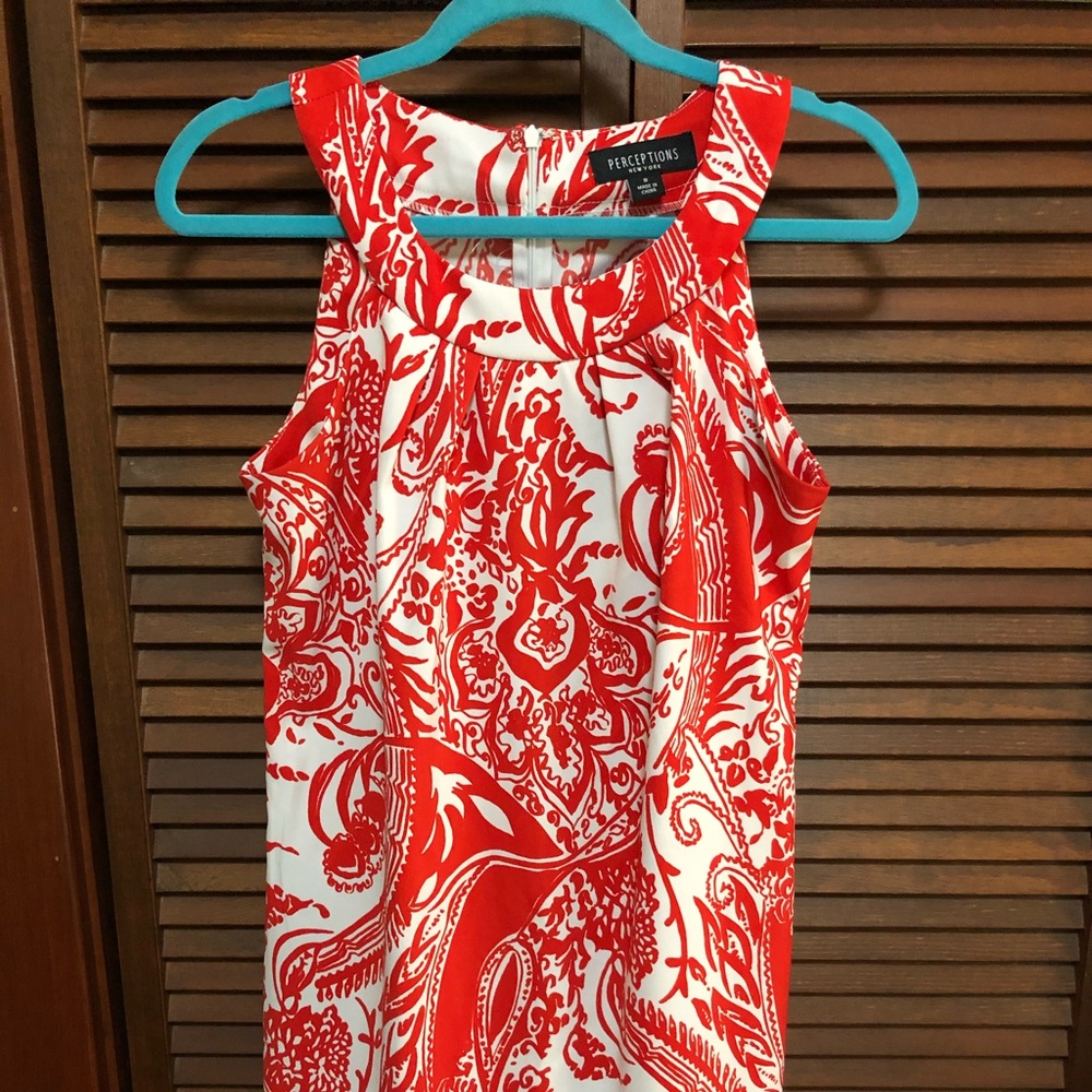 Red/White Summer Dress Perceptions